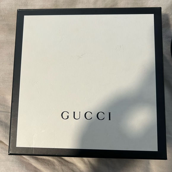 Gucci belt — had a little bit trimmed off but I am a size 28 and it still fits - Picture 5 of 6